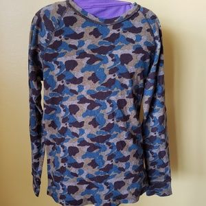 Camo print shirt